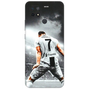 Xiaomi Redmi Phone Skins (All Models) - Ronaldo CR7 Crazy - 3D Embossed Finish (L-44) Redmi 10