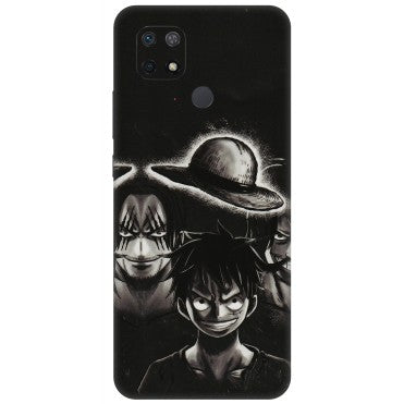 Xiaomi Redmi Phone Skins (All Models) - Black Luffy Hat - 3D Embossed Finish (L-57) Redmi 10