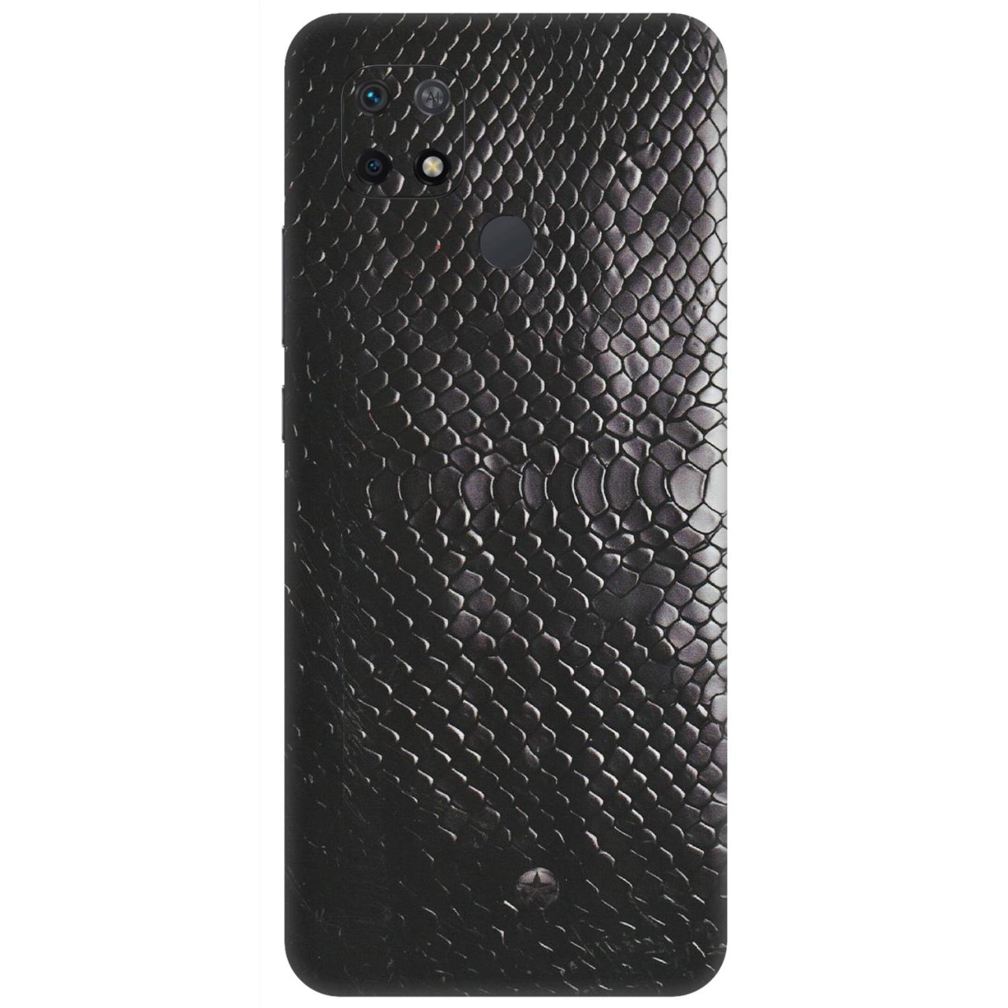 Xiaomi Redmi Phone Skins (All Models) - Black Snack Leather - Matte Finish (M-147) Redmi 10