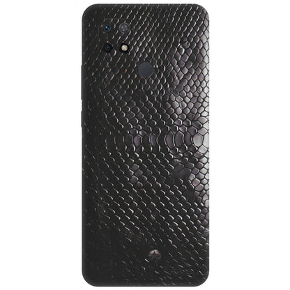 Xiaomi Redmi Phone Skins (All Models) - Black Snack Leather - Matte Finish (M-147) Redmi 10