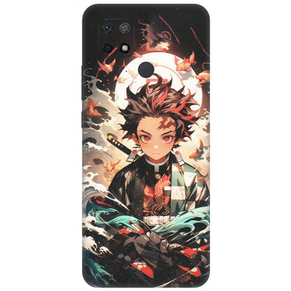 Xiaomi Redmi Phone Skins (All Models) - Tanjiro Demon Slayer Anime - Matte Finish (M-158) Redmi 10