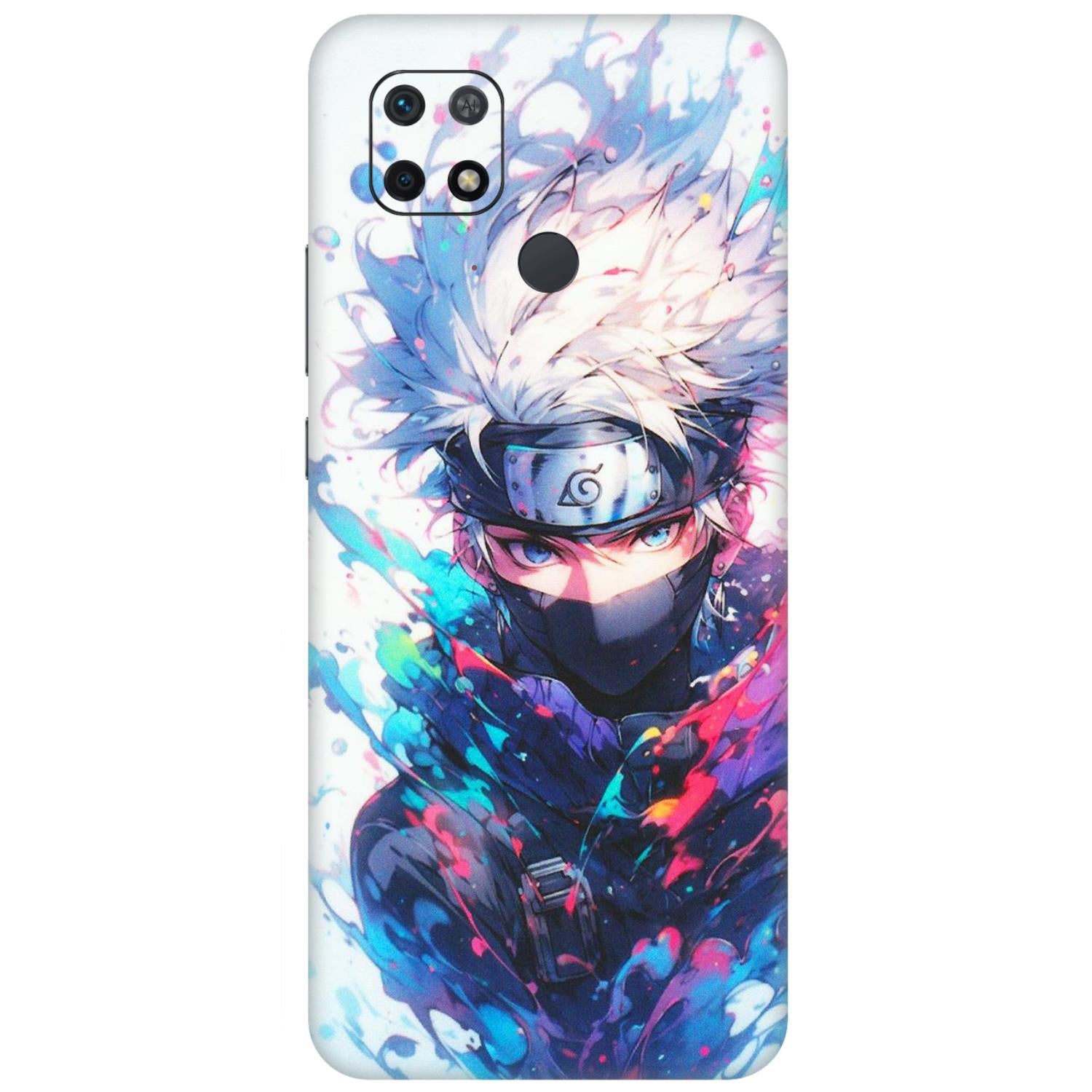 Xiaomi Redmi Phone Skins (All Models) - Naruto Face Mask - Matte Finish (M-03) Redmi 10