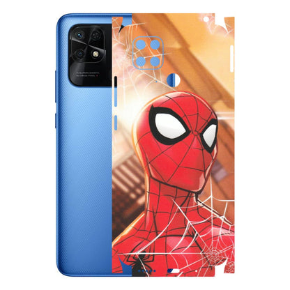 Xiaomi Redmi Phone Skins (All Models) - Spiderman Face New - Matte Finish (M-41) Redmi 10