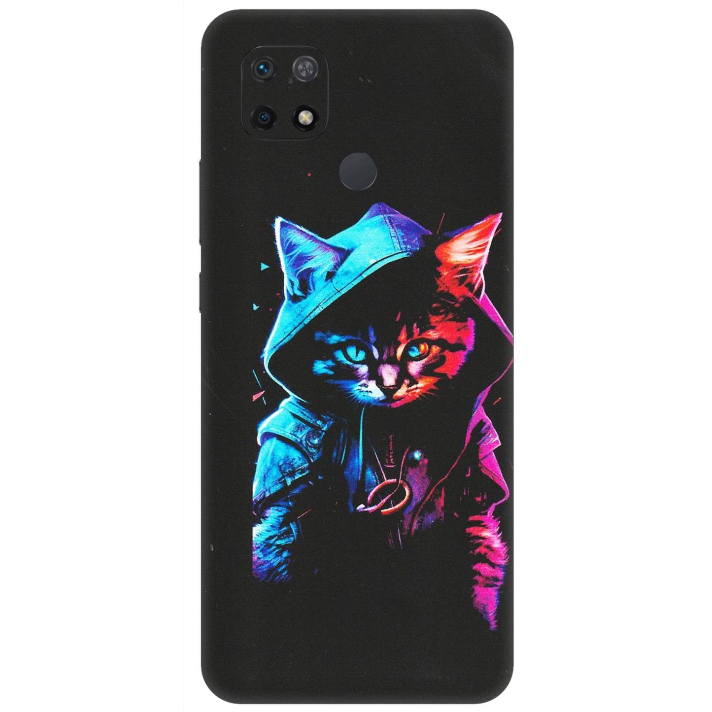 Xiaomi Redmi Phone Skins (All Models) - Cyberpunk Cat - Matte Finish (M-45) Redmi 10