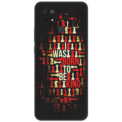 Xiaomi Redmi Phone Skins (All Models) - Born To Be King - Matte Finish (M-73) Redmi 10