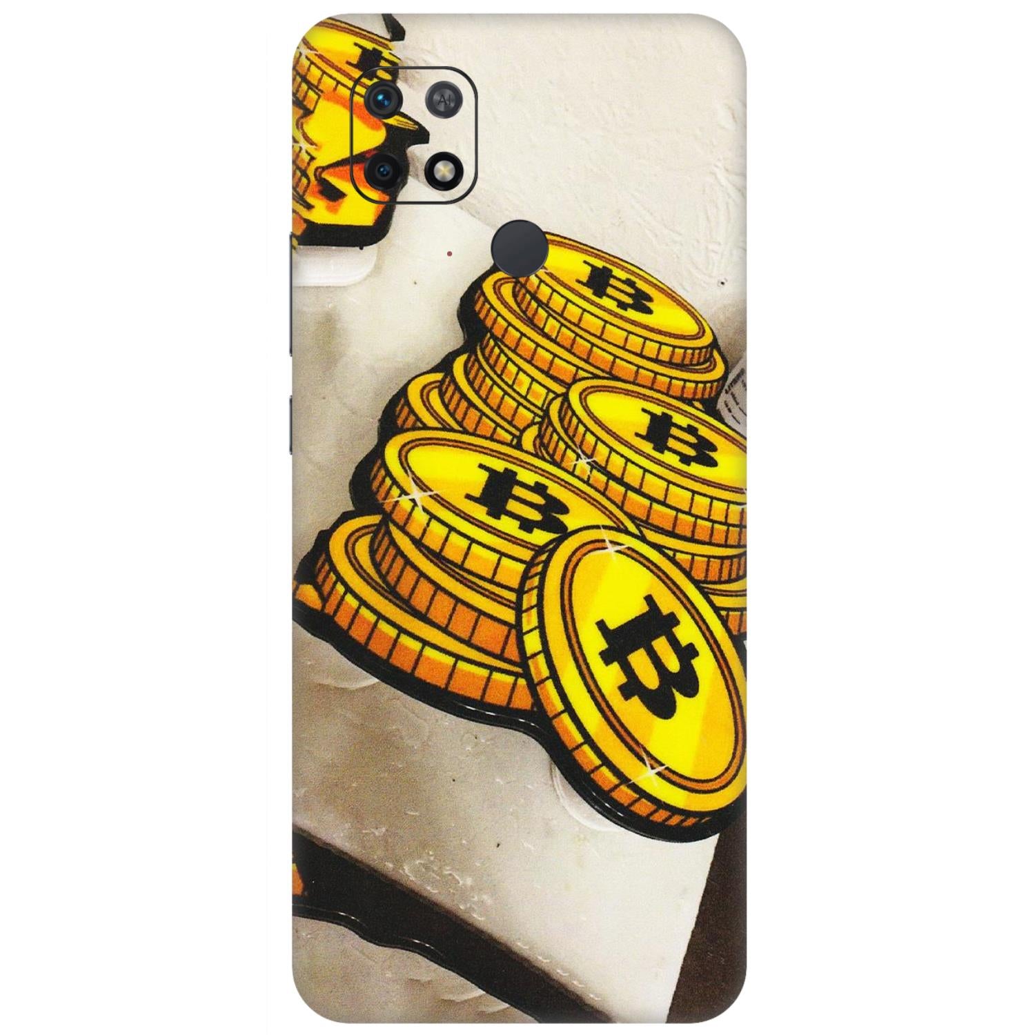 Xiaomi Redmi Phone Skins (All Models) - Billionaire Bitcoin Collection - Matte Finish (M-92) Redmi 10