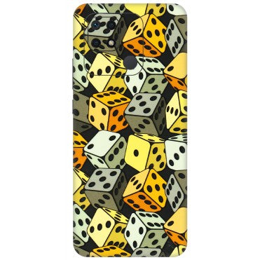 Xiaomi Redmi Phone Skins (All Models) - Dices Of Life - 3D Embossed Finish (L-04) Redmi 10 Power