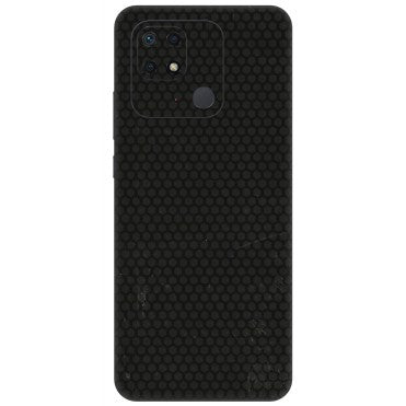 Xiaomi Redmi Phone Skins (All Models) - Black honeycomb - 3D Embossed Finish (L-114) Redmi 10 Power