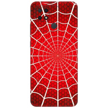 Xiaomi Redmi Phone Skins (All Models) - Classic Spidey Web - 3D Embossed Finish (L-115) Redmi 10 Power