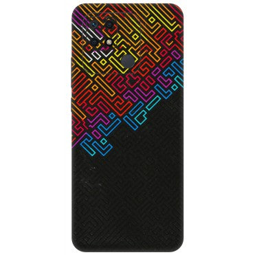 Xiaomi Redmi Phone Skins (All Models) - Dotme Pattern Art - 3D Embossed Finish (L-121) Redmi 10 Power