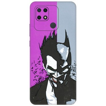 Xiaomi Redmi Phone Skins (All Models) - Batman & Joker - 3D Embossed Finish (L-143) Redmi 10 Power