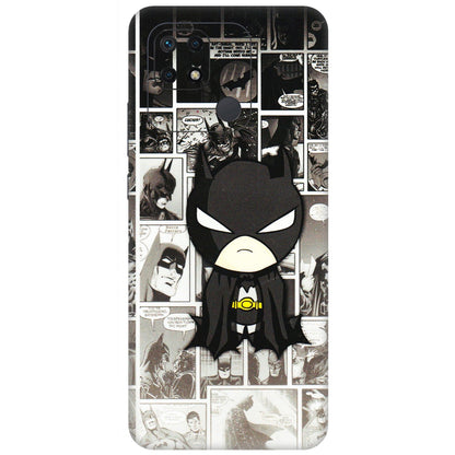 Xiaomi Redmi Phone Skins (All Models) - Toon Batman - 3D Embossed Finish (L-182) Redmi 10 Power