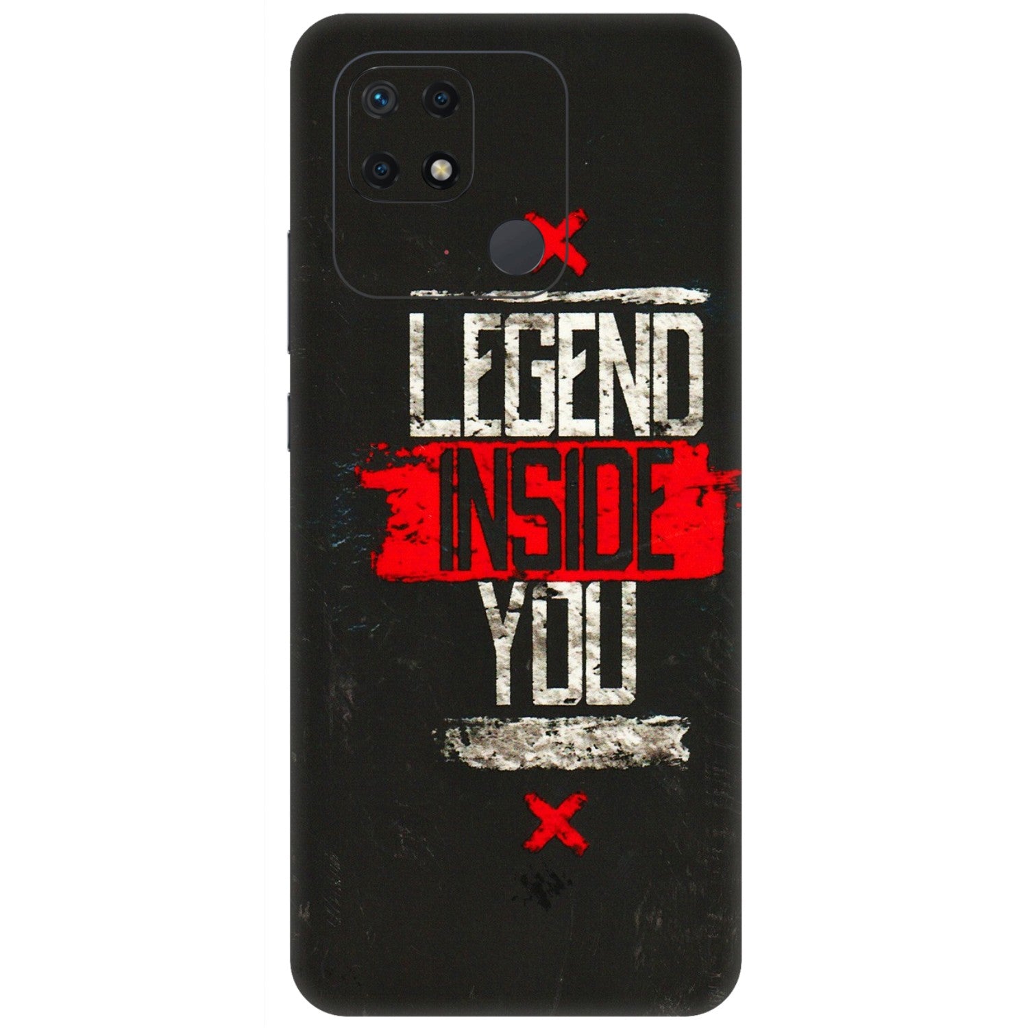 Xiaomi Redmi Phone Skins (All Models) - Legend Inside You - 3D Embossed Finish (L-186) Redmi 10 Power