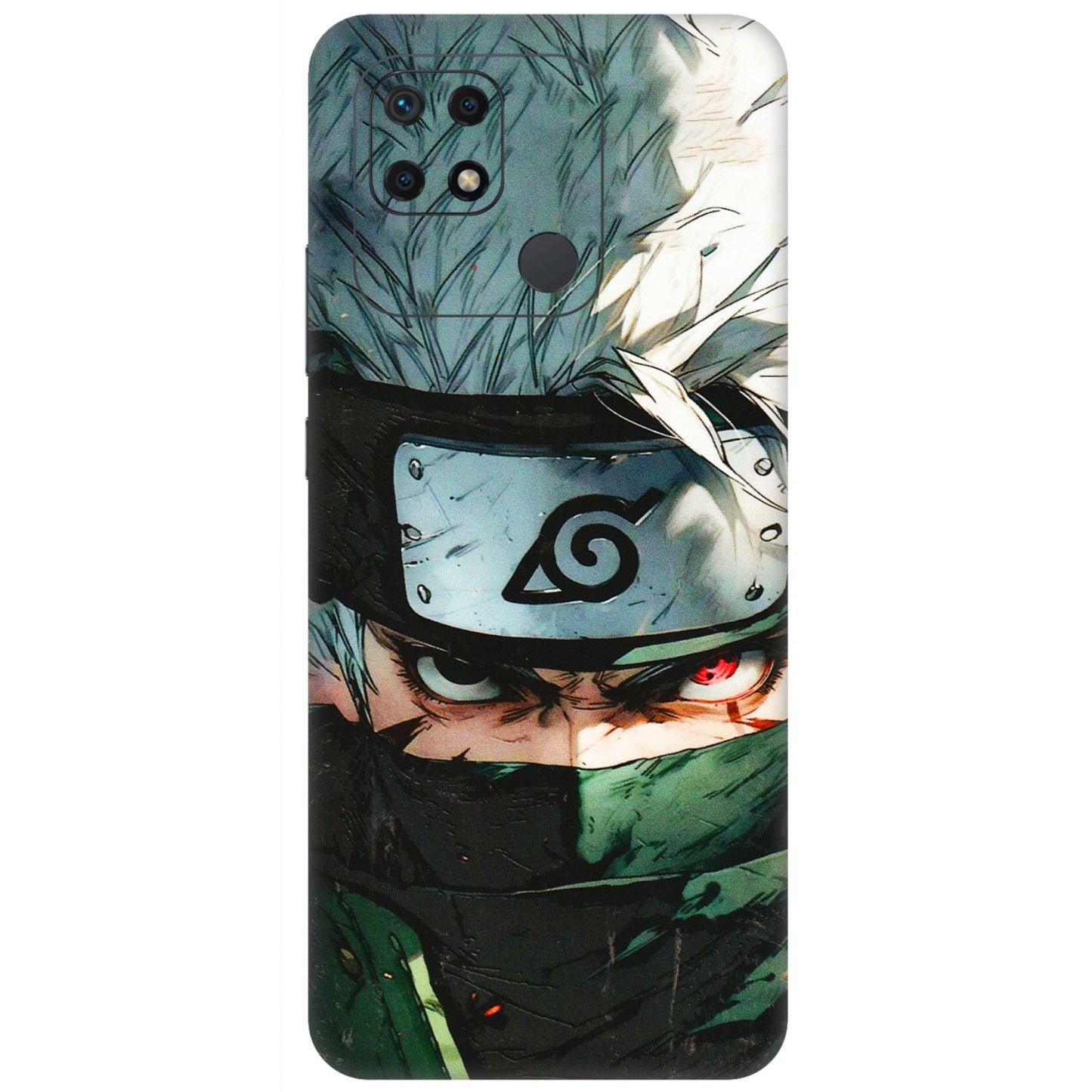 Xiaomi Redmi Phone Skins (All Models) - Kakashi Red Eye Focus - 3D Embossed Finish (L-227) Redmi 10 Power