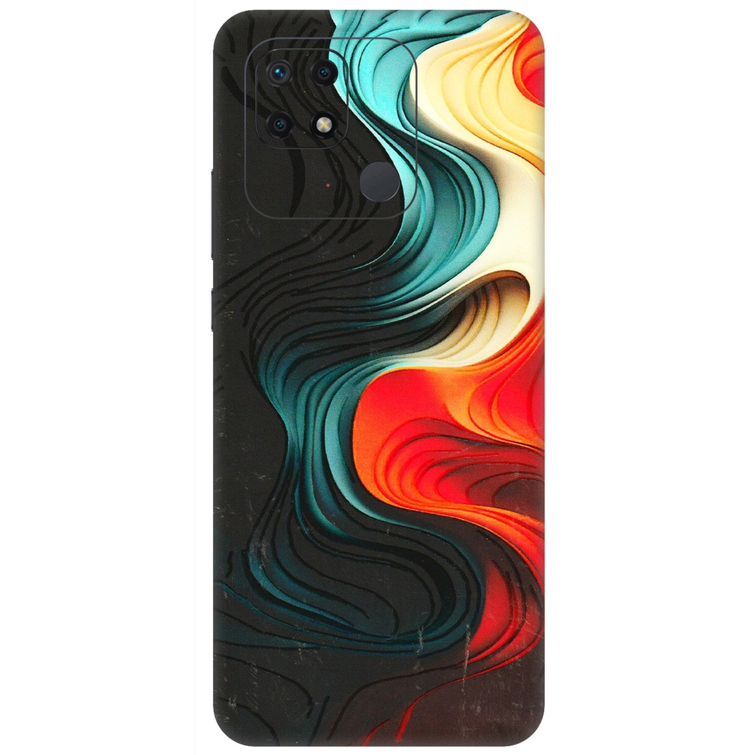Xiaomi Redmi Phone Skins (All Models) - The Silky Swirl - 3D Embossed Finish (L-240) Redmi 10 Power