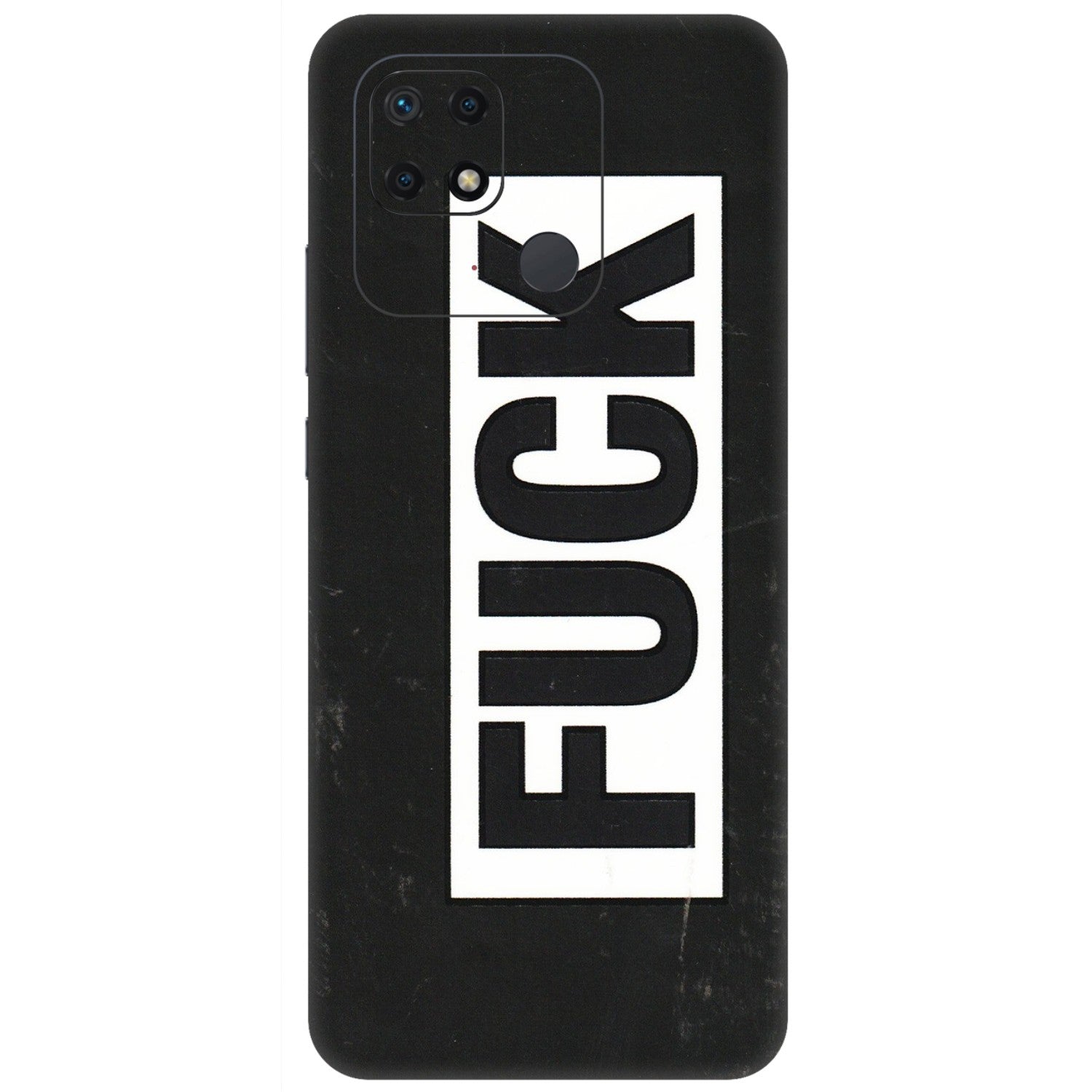 Xiaomi Redmi Phone Skins (All Models) - The F Word - 3D Embossed Finish (L-255) Redmi 10 Power