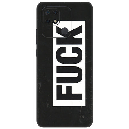 Xiaomi Redmi Phone Skins (All Models) - The F Word - 3D Embossed Finish (L-255) Redmi 10 Power
