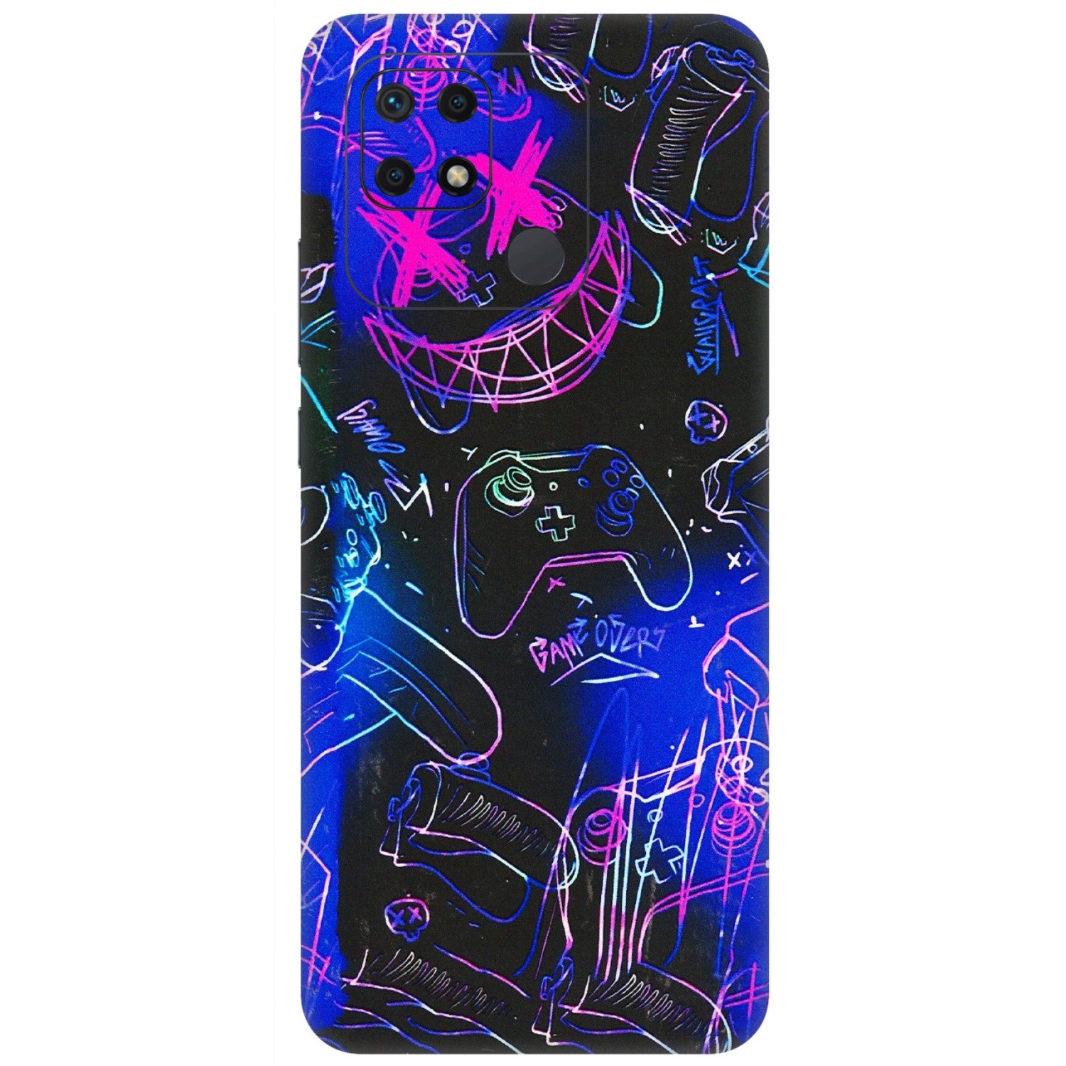 Xiaomi Redmi Phone Skins (All Models) - Gamers Paradise - 3D Embossed Finish (L-258) Redmi 10 Power