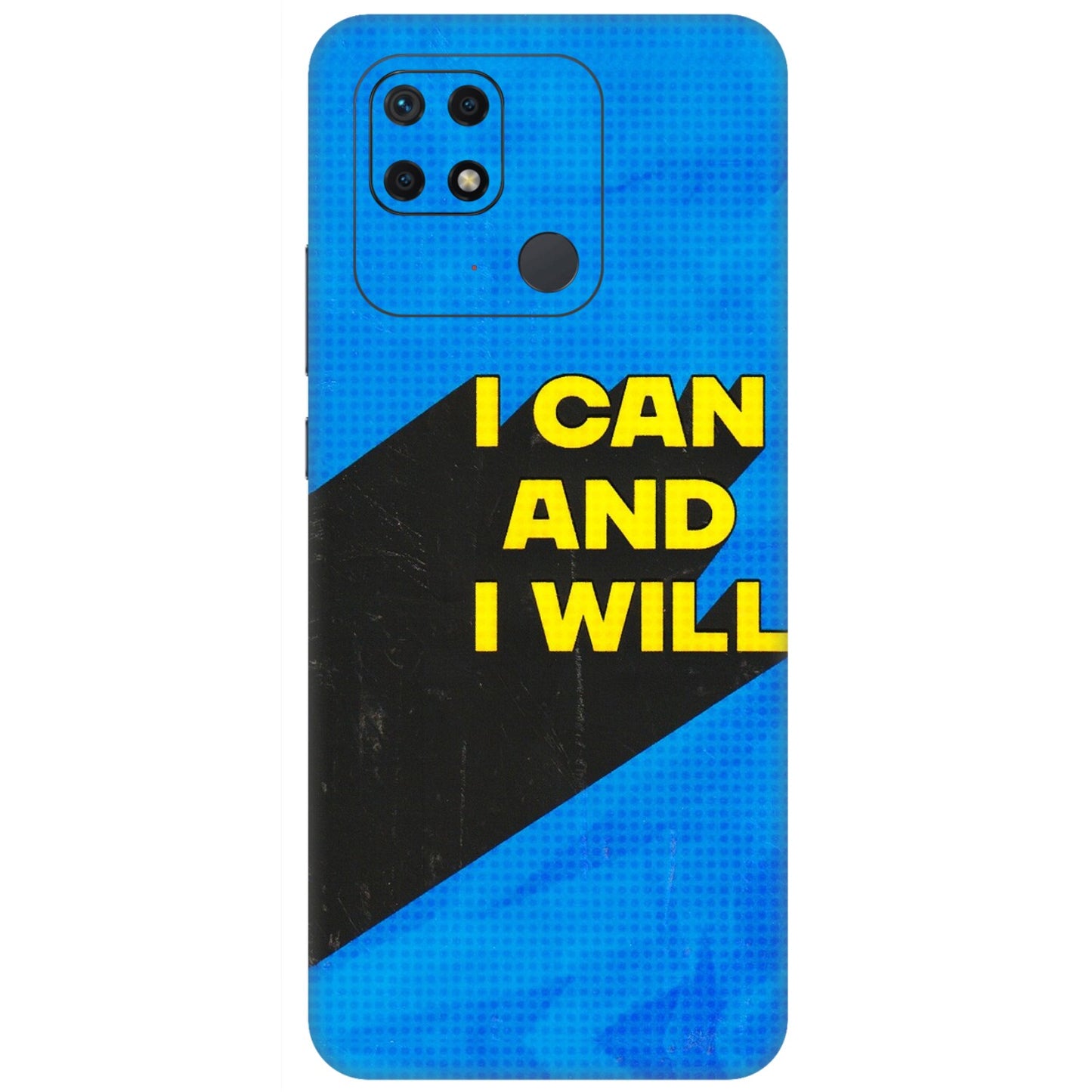 Xiaomi Redmi Phone Skins (All Models) - I Can And I Will - 3D Embossed Finish (L-281) Redmi 10 Power