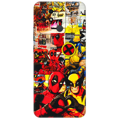 Xiaomi Redmi Phone Skins (All Models) - Spidy Wolverine - 3D Embossed Finish (L-310) Redmi 10 Power