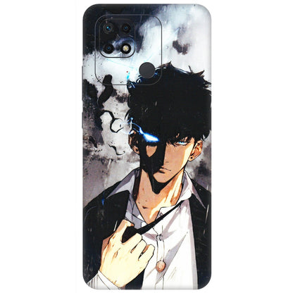 Xiaomi Redmi Phone Skins (All Models) - Sung Jinwoo Manhwa Anime - 3D Embossed Finish (L-328) Redmi 10 Power