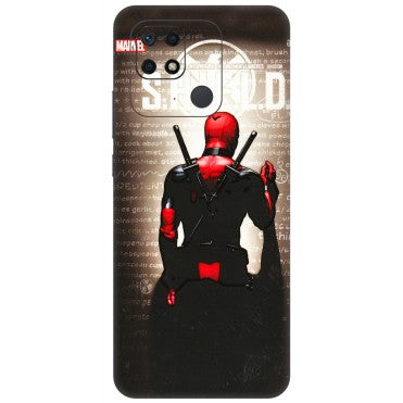 Xiaomi Redmi Phone Skins (All Models) - Deadpool - 3D Embossed Finish (L-56) Redmi 10 Power