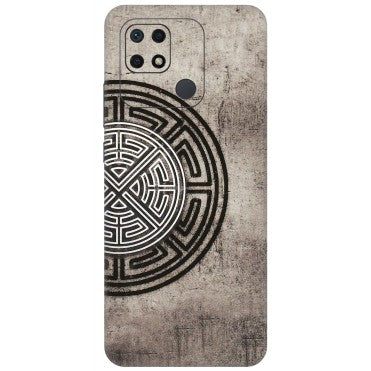 Xiaomi Redmi Phone Skins (All Models) - Mysterious Circular Design - 3D Embossed Finish (L-63) Redmi 10 Power