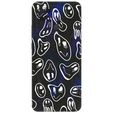 Xiaomi Redmi Phone Skins (All Models) - Distorted Smileys - 3D Embossed Finish (L-92) Redmi 10 Power