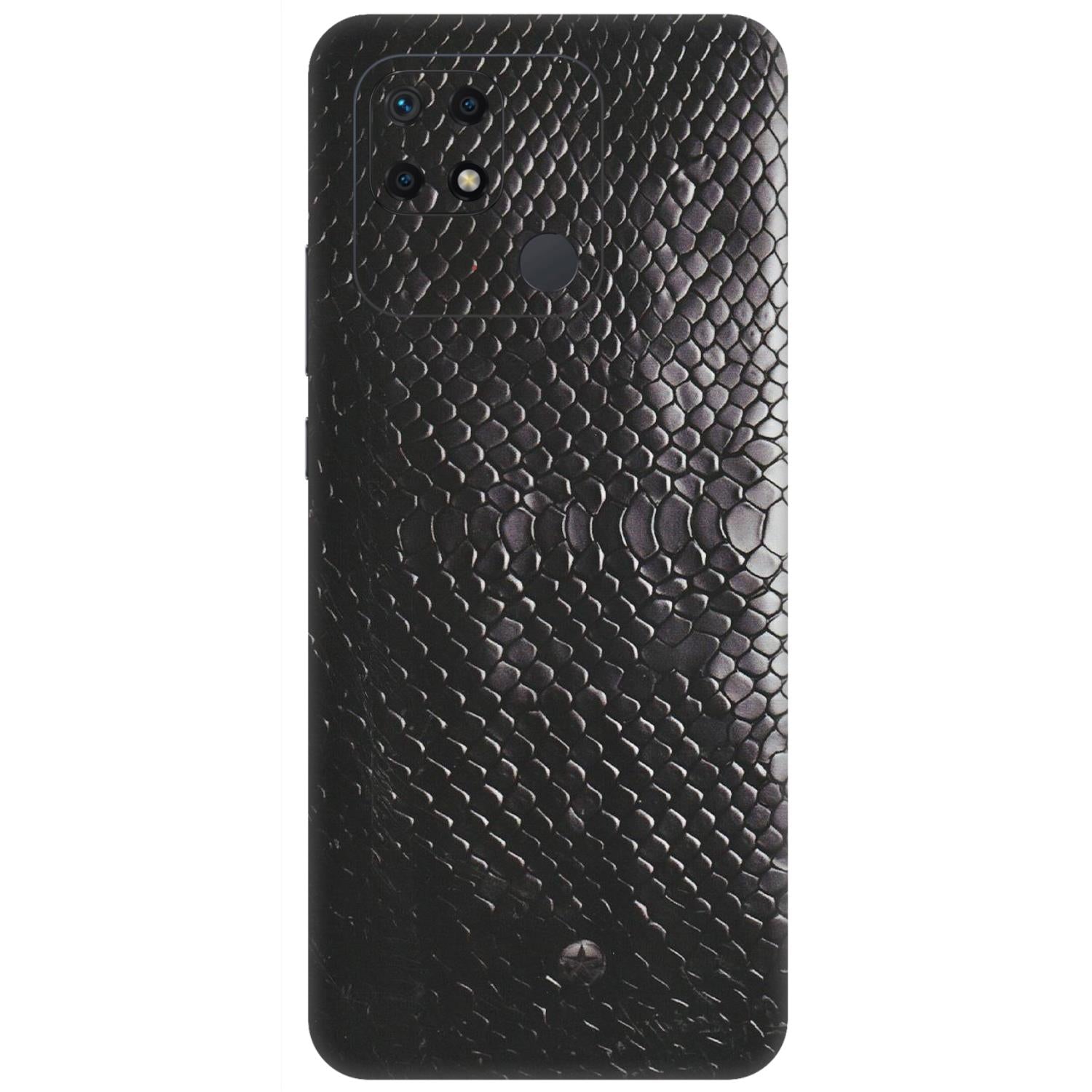 Xiaomi Redmi Phone Skins (All Models) - Black Snack Leather - Matte Finish (M-147) Redmi 10 Power