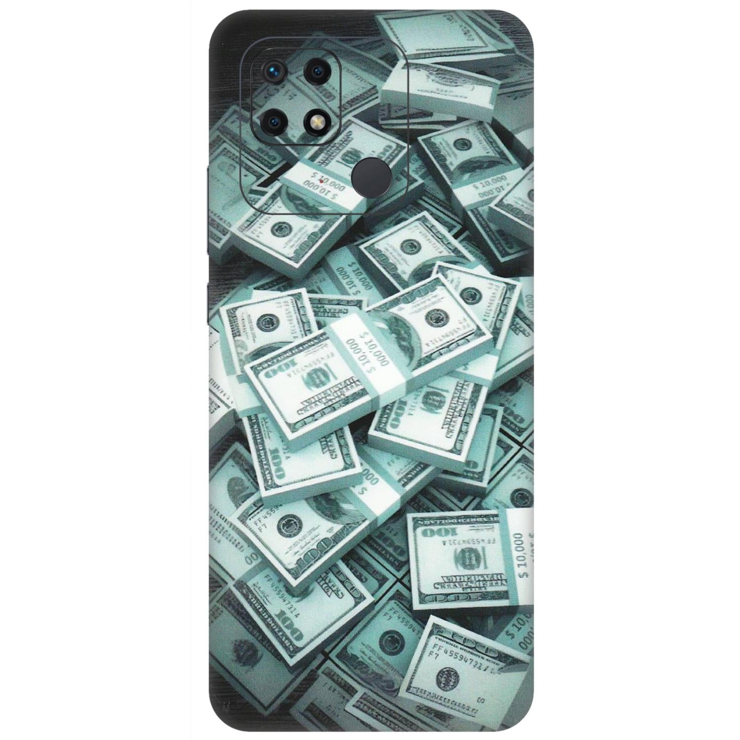 Xiaomi Redmi Phone Skins (All Models) - Hundred Dollar Bill - Matte Finish (M-162) Redmi 10 Power