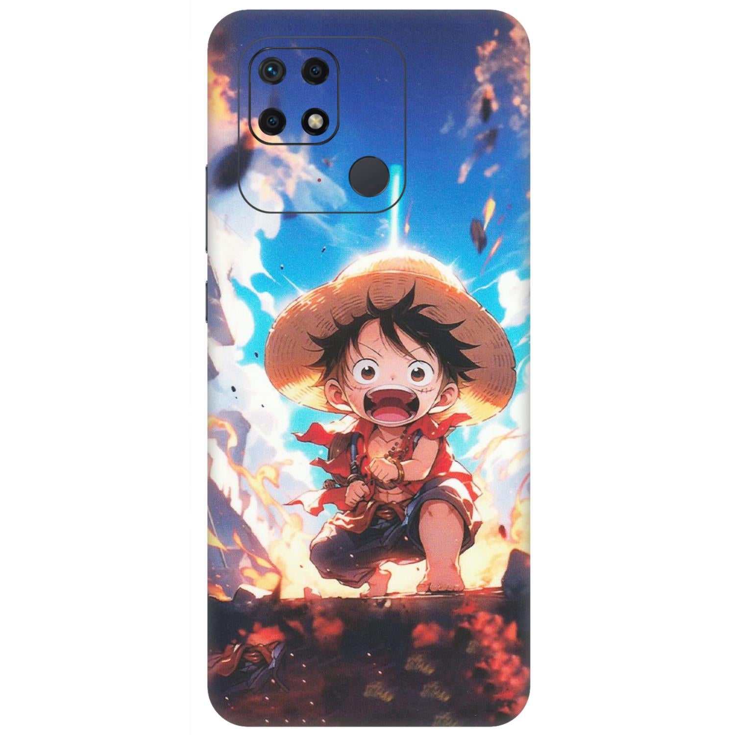Xiaomi Redmi Phone Skins (All Models) - Toon One Piece Cute Character - Matte Finish (M-35) Redmi 10 Power