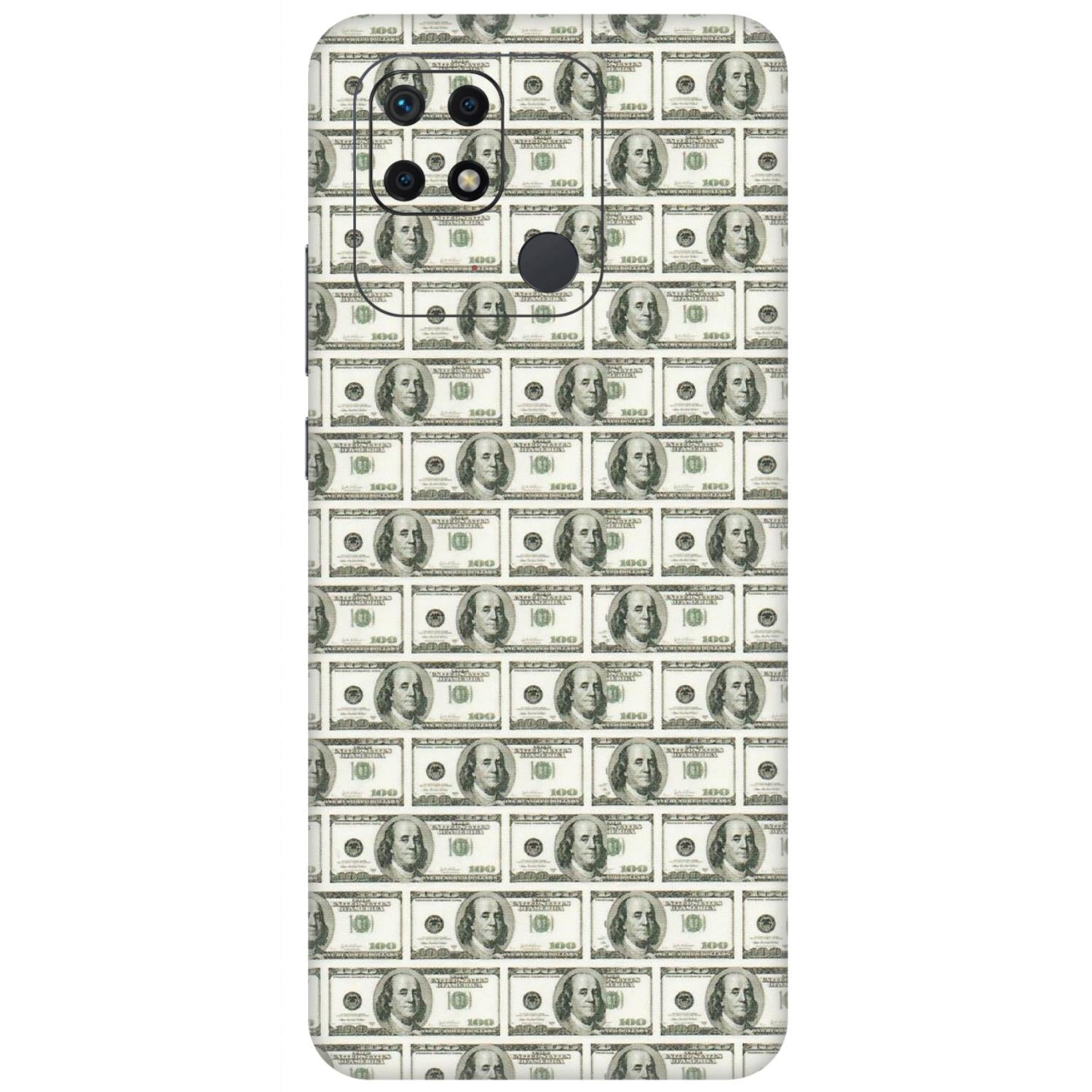 Xiaomi Redmi Phone Skins (All Models) - I Love Dollars - Matte Finish (M-40) Redmi 10 Power