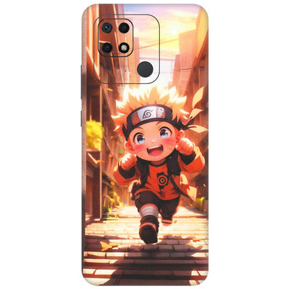 Xiaomi Redmi Phone Skins (All Models) - Naruto Cute Toon Running - Matte Finish (M-04) Redmi 10 Power