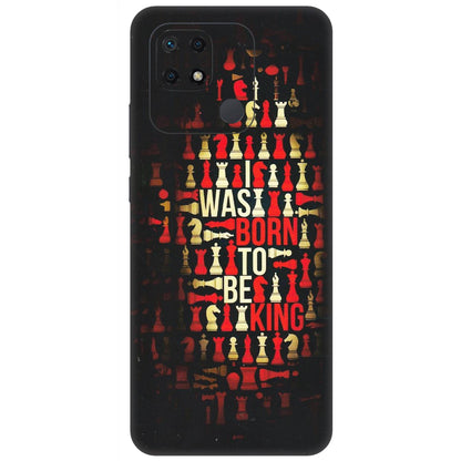 Xiaomi Redmi Phone Skins (All Models) - Born To Be King - Matte Finish (M-73) Redmi 10 Power