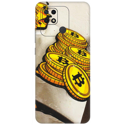 Xiaomi Redmi Phone Skins (All Models) - Billionaire Bitcoin Collection - Matte Finish (M-92) Redmi 10 Power