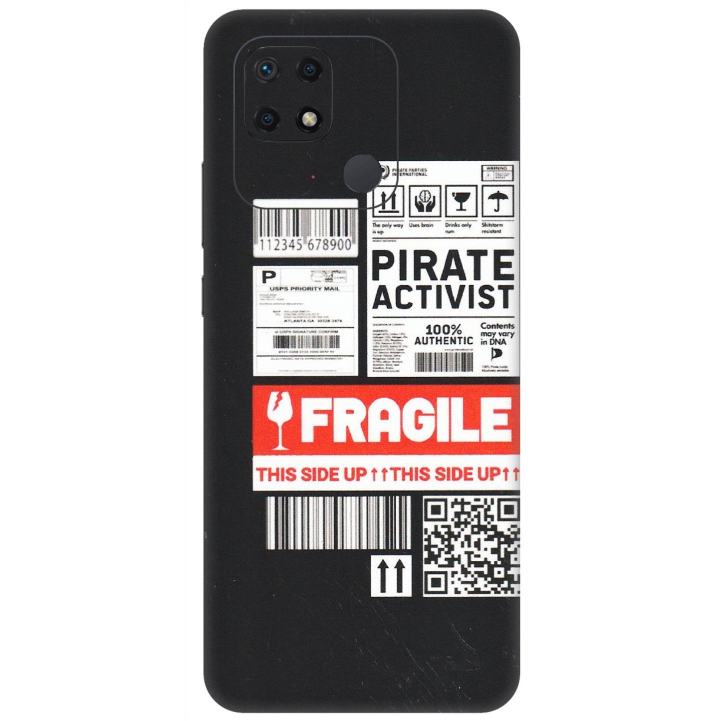 Xiaomi Redmi Phone Skins (All Models) - Handle With Care - Matte Finish (M-99) Redmi 10 Power