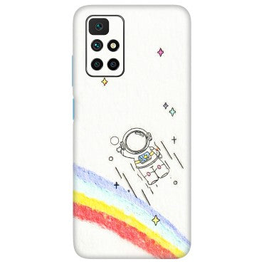Xiaomi Redmi Phone Skins (All Models) - Milkyway Astronaut - 3D Embossed Finish (L-110) Redmi 10 Prime