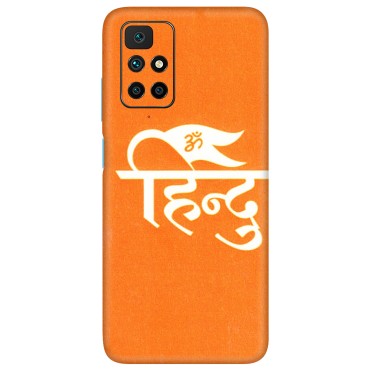 Xiaomi Redmi Phone Skins (All Models) - Hindu Kesari - 3D Embossed Finish (L-154) Redmi 10 Prime