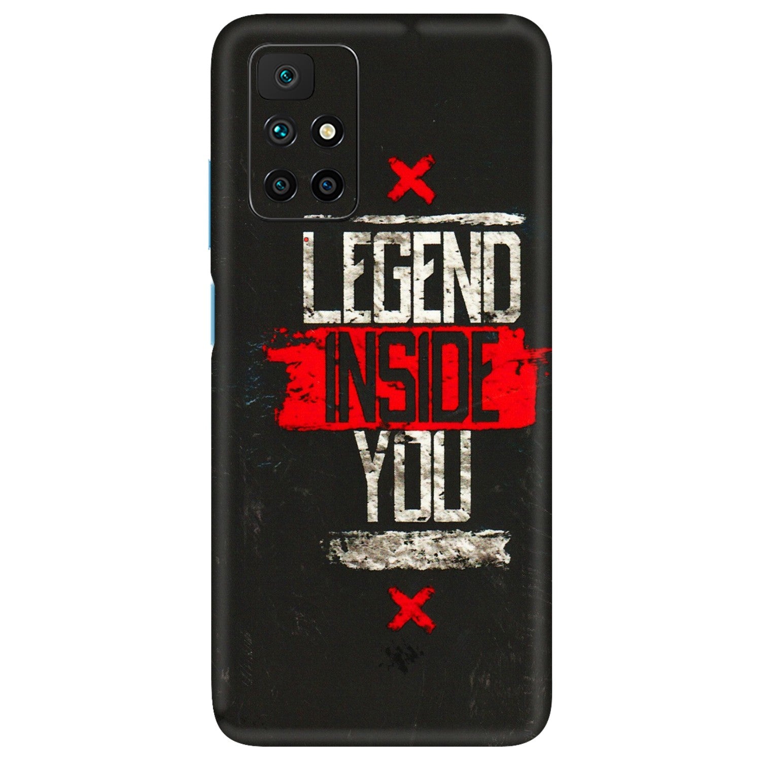 Xiaomi Redmi Phone Skins (All Models) - Legend Inside You - 3D Embossed Finish (L-186) Redmi 10 Prime