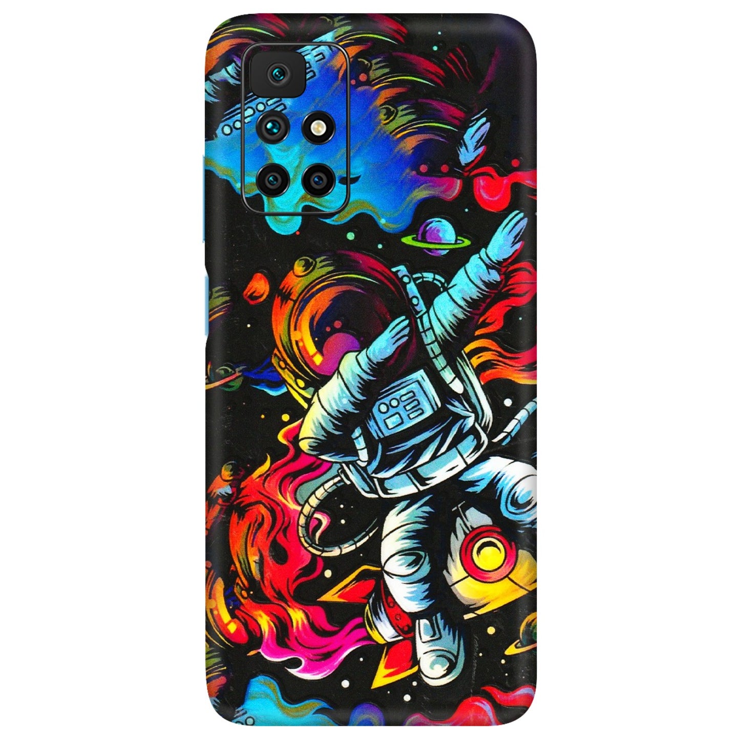 Xiaomi Redmi Phone Skins (All Models) - Astronaut Dope - 3D Embossed Finish (L-191) Redmi 10 Prime