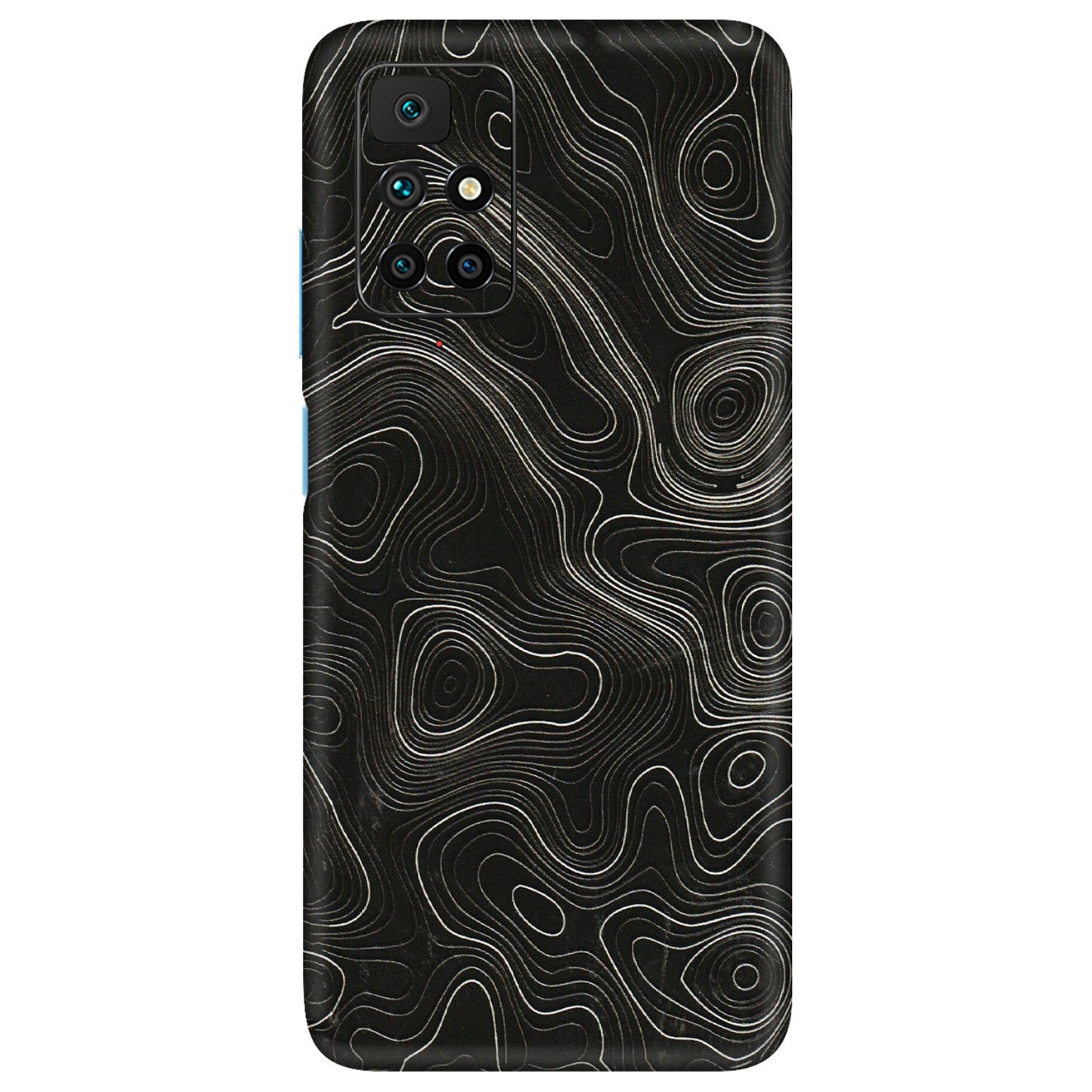 Xiaomi Redmi Phone Skins (All Models) - Black Swirl - 3D Embossed Finish (L-196) Redmi 10 Prime