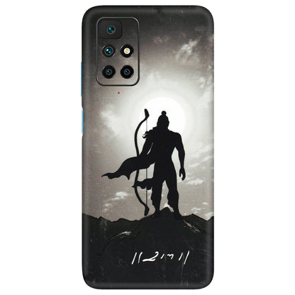 Xiaomi Redmi Phone Skins (All Models) - Jai Siya Ram - 3D Embossed Finish (L-200) Redmi 10 Prime