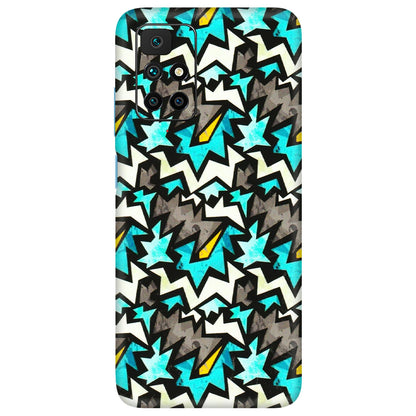 Xiaomi Redmi Phone Skins (All Models) - Funky Zig Zag - 3D Embossed Finish (L-223) Redmi 10 Prime