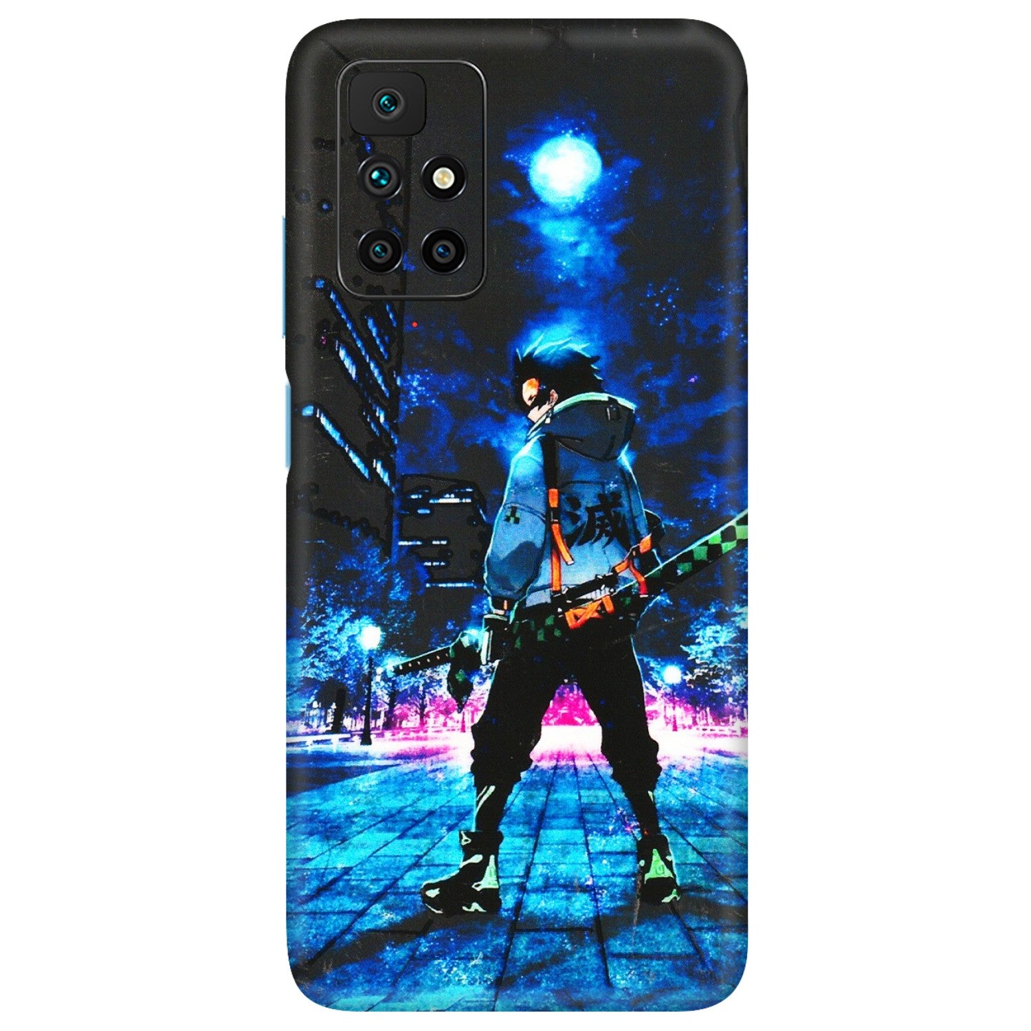 Xiaomi Redmi Phone Skins (All Models) - Demon Slayer Sword - 3D Embossed Finish (L-247) Redmi 10 Prime