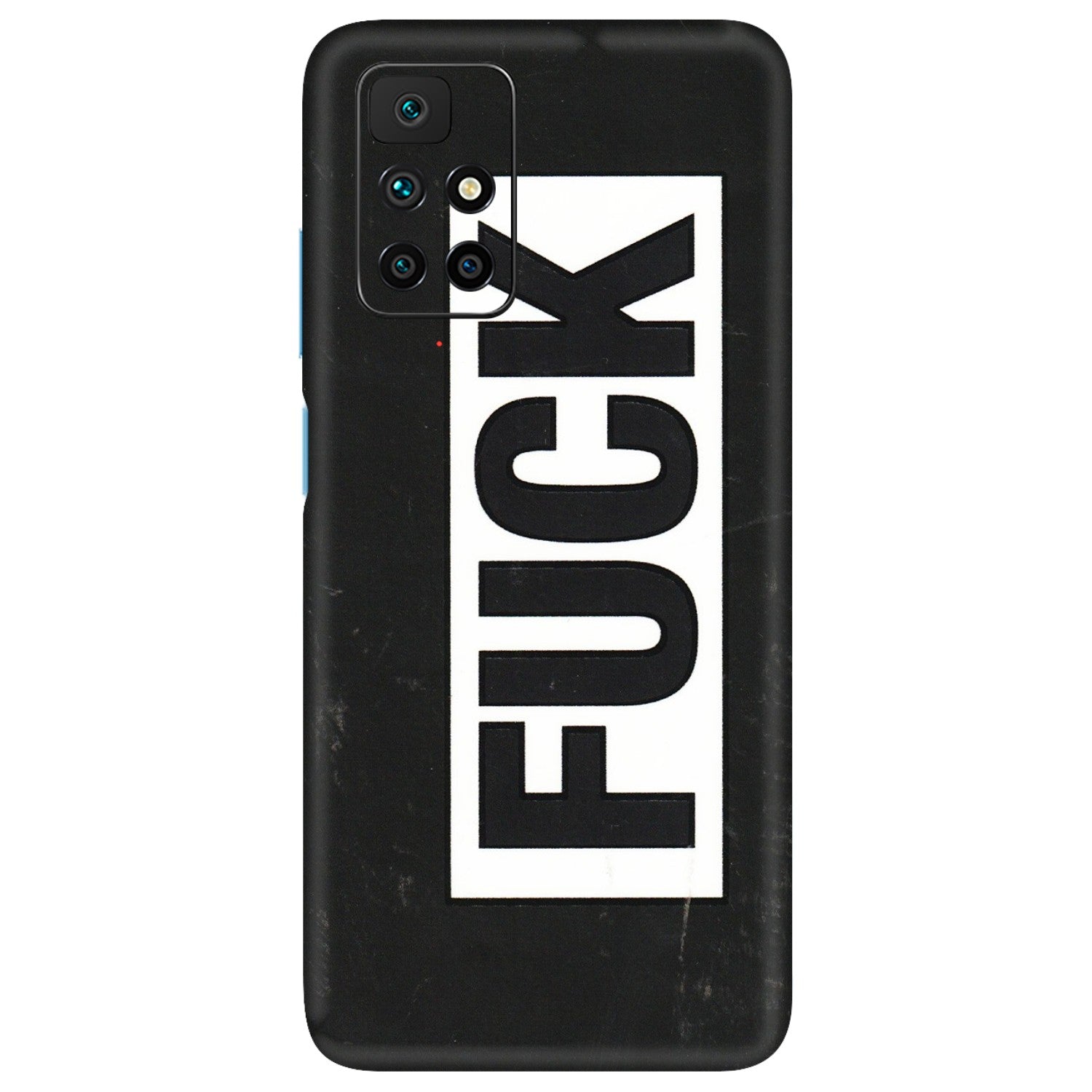 Xiaomi Redmi Phone Skins (All Models) - The F Word - 3D Embossed Finish (L-255) Redmi 10 Prime