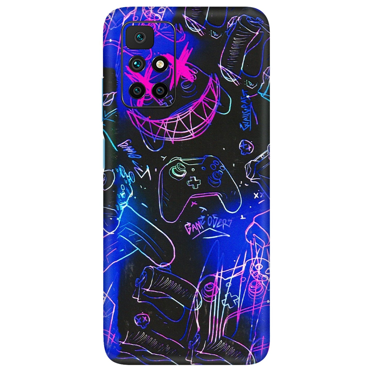 Xiaomi Redmi Phone Skins (All Models) - Gamers Paradise - 3D Embossed Finish (L-258) Redmi 10 Prime