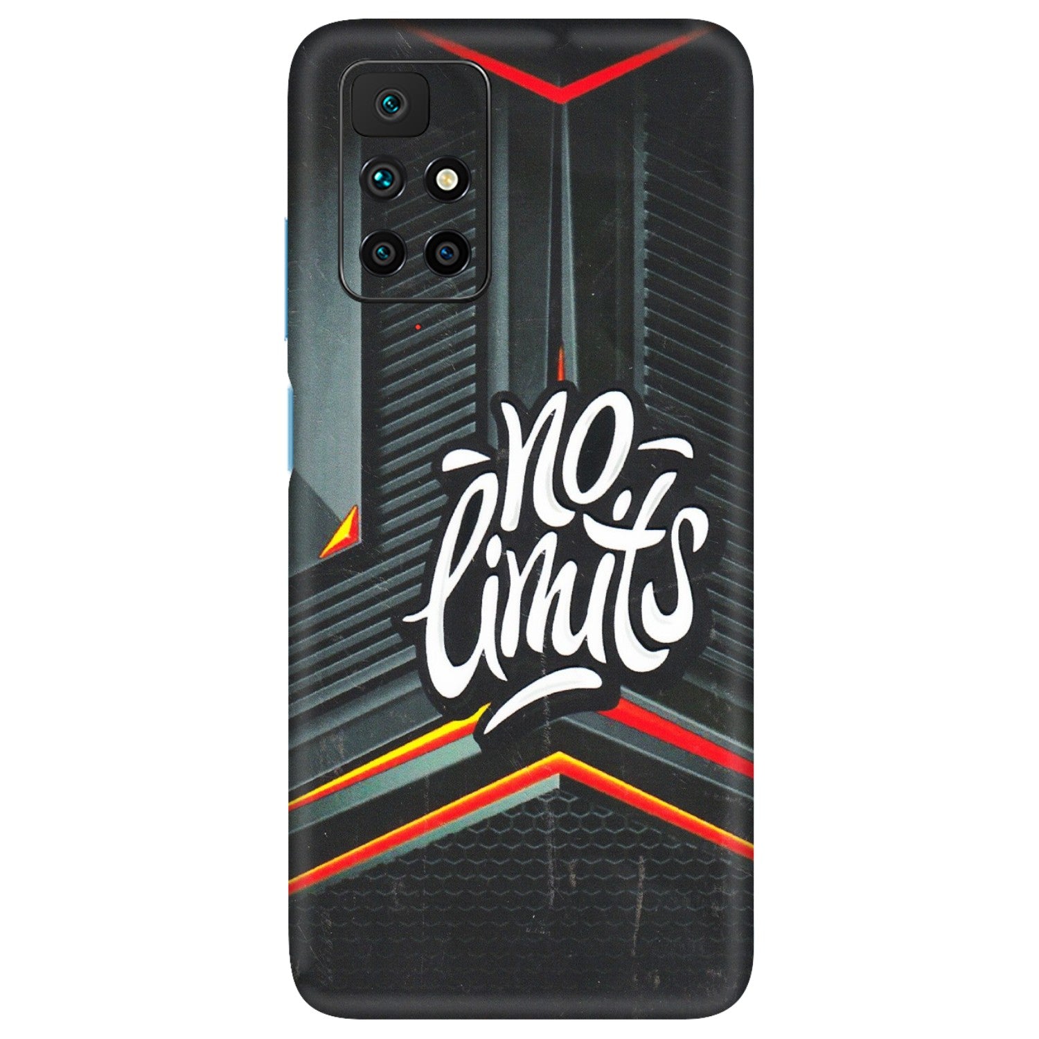 Xiaomi Redmi Phone Skins (All Models) - No Limits - 3D Embossed Finish (L-286) Redmi 10 Prime