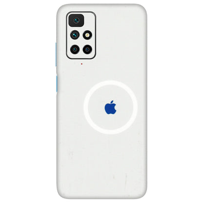 Xiaomi Redmi Phone Skins (All Models) - iPhone Magsafe Logo - 3D Embossed Finish (L-320) Redmi 10 Prime