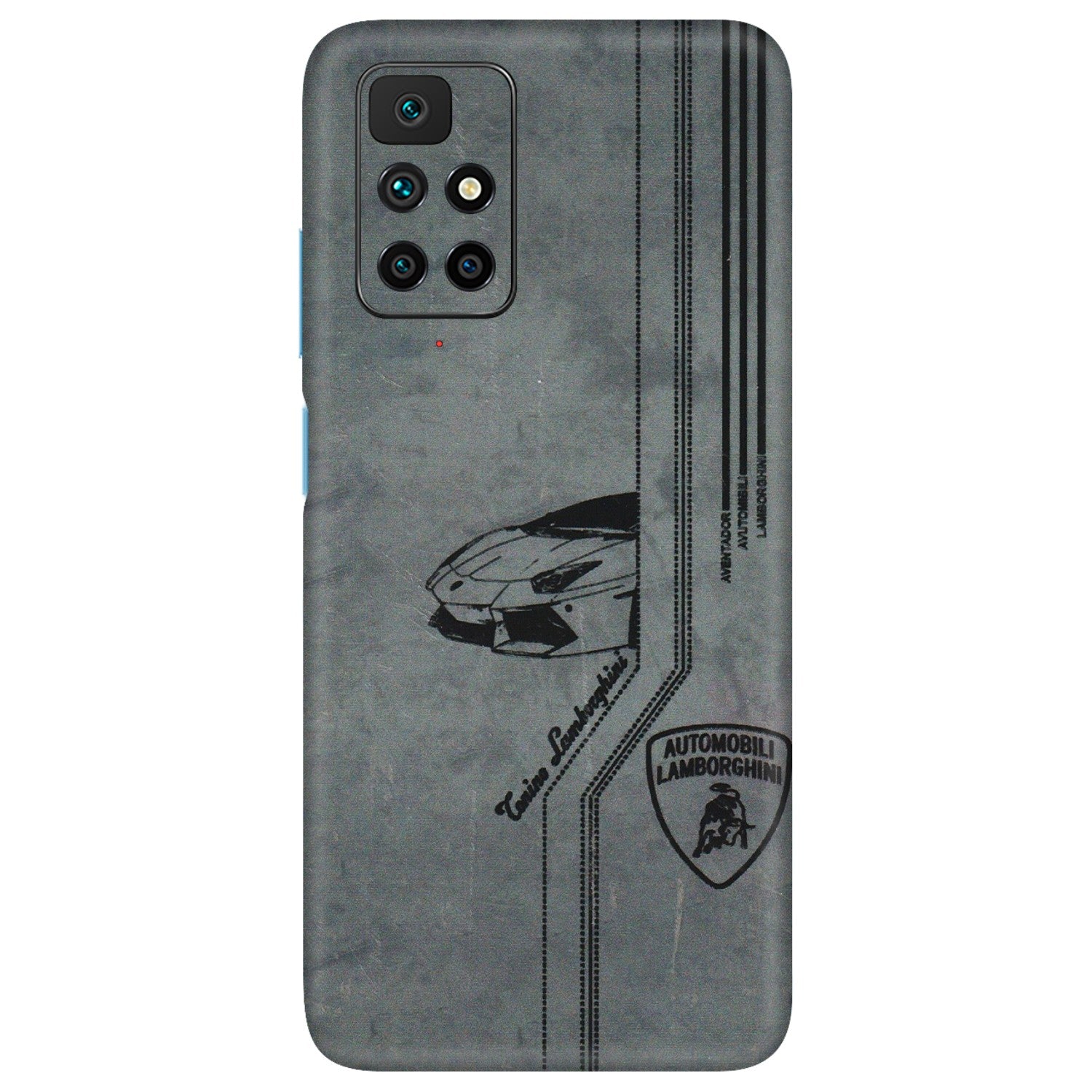 Xiaomi Redmi Phone Skins (All Models) - New Lamborgini Aventador - 3D Embossed Finish (L-321) Redmi 10 Prime