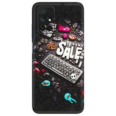 Xiaomi Redmi Phone Skins (All Models) - Gadgets Sale - 3D Embossed Finish (L-50) Redmi 10 Prime